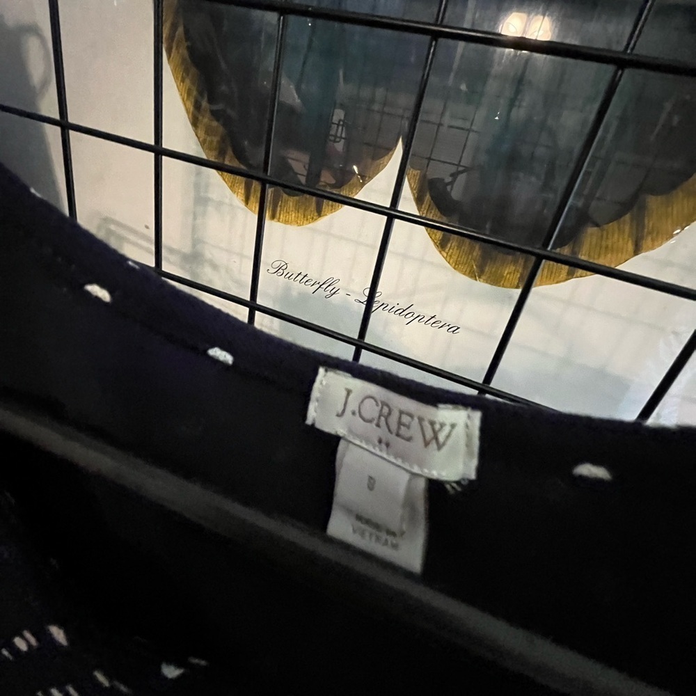 J. Crew Blue Ruffled Tank Top - Picture 5 of 5